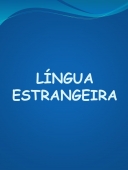 Língua Estrangeira