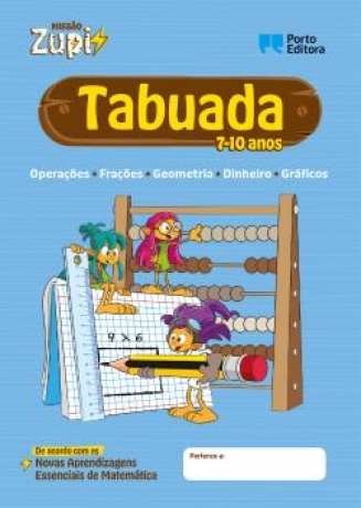 A Tabuada Do Zupi -   7-10 Anos