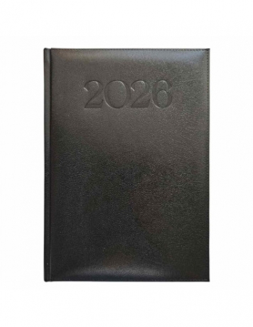 Agenda 172X240 Madrid A24 Preto Papiro 2026