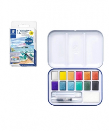 Aguarelas Cores Metalicas C/12 Staedtler