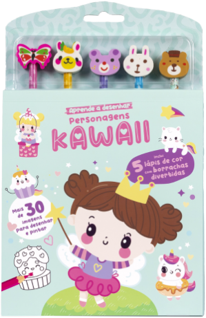 Aprende A Desenhar Personagens Kawaii