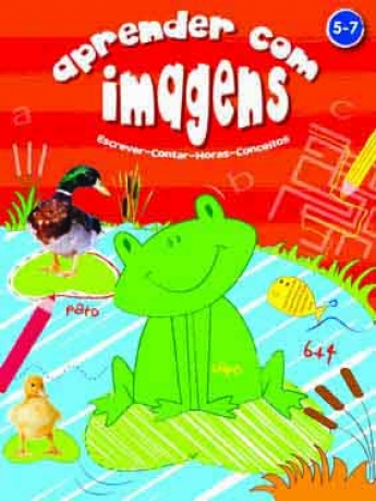 Aprender Com Imagens - Encarnado