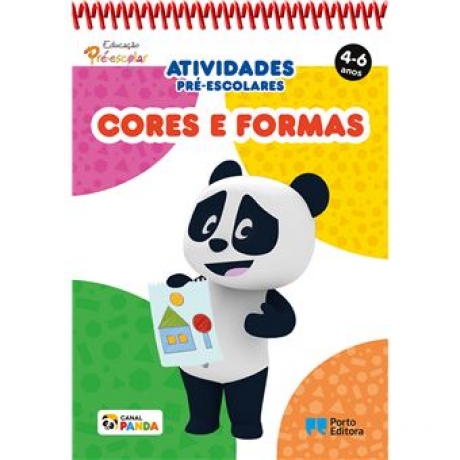 Atividades Pré-Escolares Panda Cores E