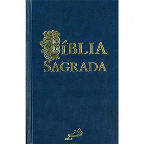 Bíblia Sagrada Bolso Azul - Paulus