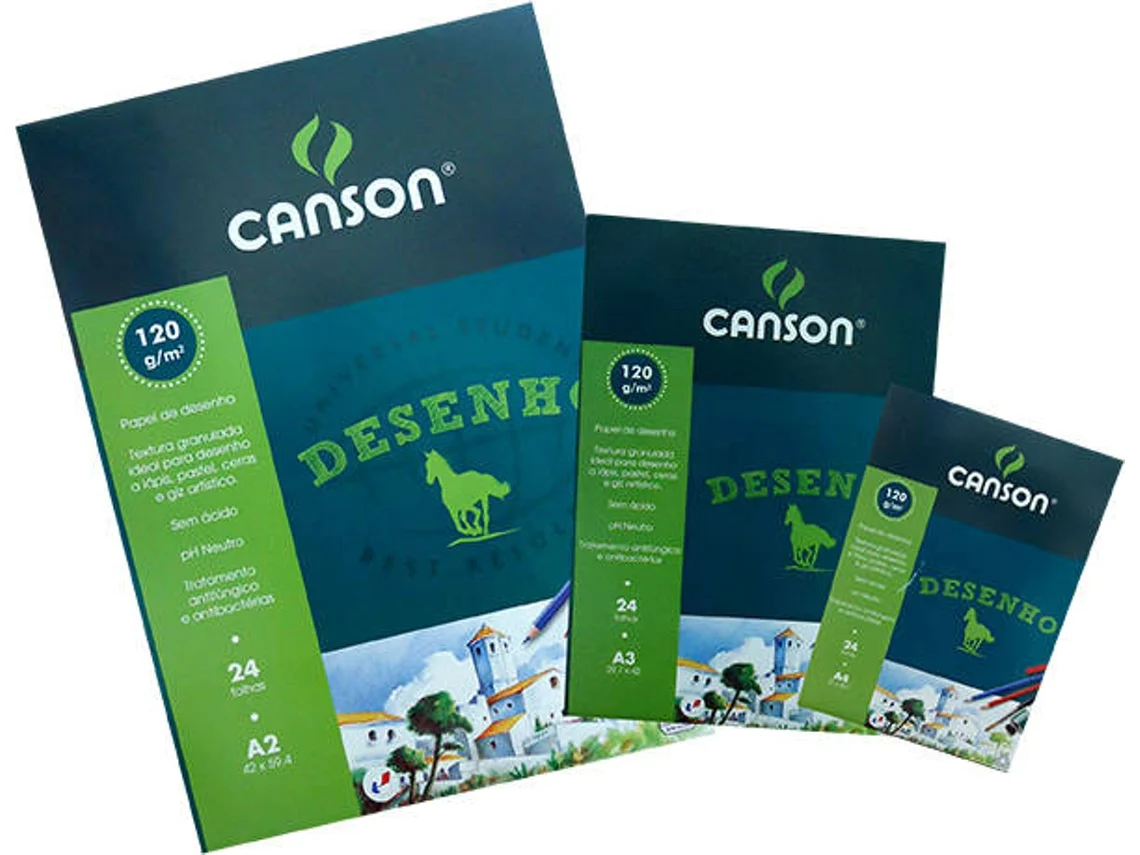 Bloco Desenho A2 Canson