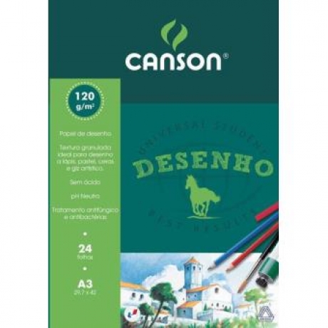 Bloco Desenho A3 Canson