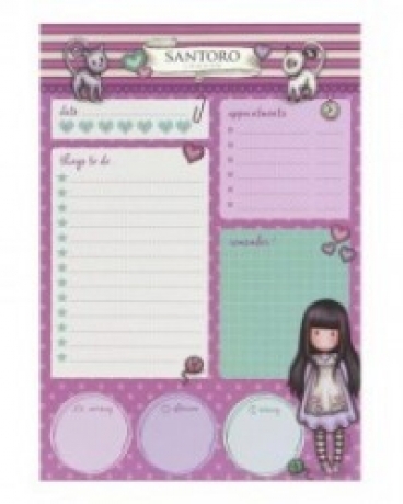 Bloco Planificador Diário Gorjuss 901Gj01 -
