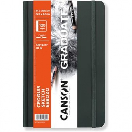Bloco Sketch A5 - 120 G/ M2 Graduate Canson