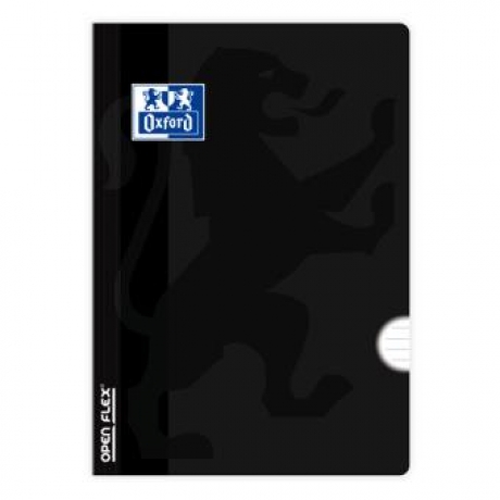 Caderno A4 Oxford Pautado Open Flex Preto