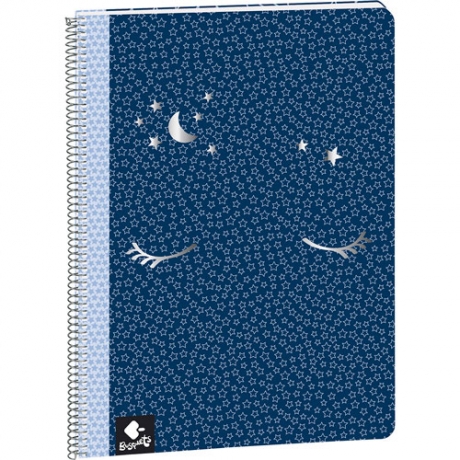 Caderno A4 Pautado 80 Fls Moon