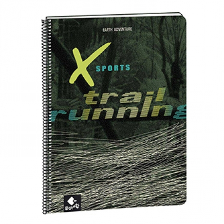 Caderno A4 Pautado 80 Fls Xsports