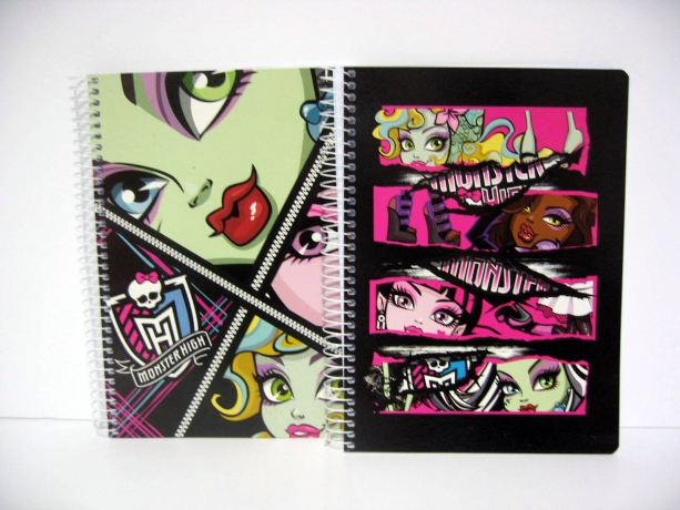Caderno A5 Monster High Pautado
