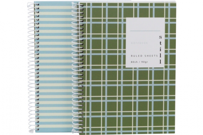 Caderno A5 Still Ancor Pautado Capa Dura