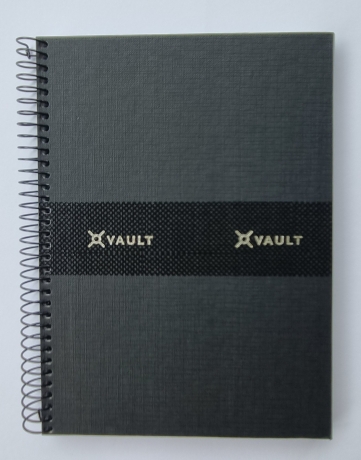 Caderno A5 Vault Ancor Pautado Capa Dura