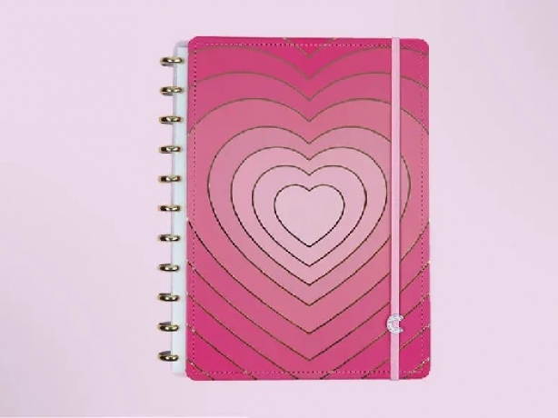 Caderno Inteligente A5 Golden Love