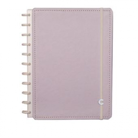 Caderno Inteligente Grande Lilas Pastel