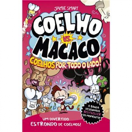 Coelho Vs. Macaco - Coelhos Por Todo O