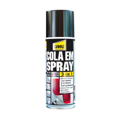 Cola Uhu Power Spray 3 Em 1- 200 Mll