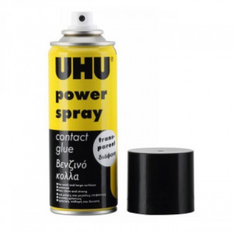 Cola Uhu Power Spray Tranparente- 200 Ml