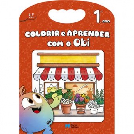 Colorir E Aprender Com O Obi 1º Ano