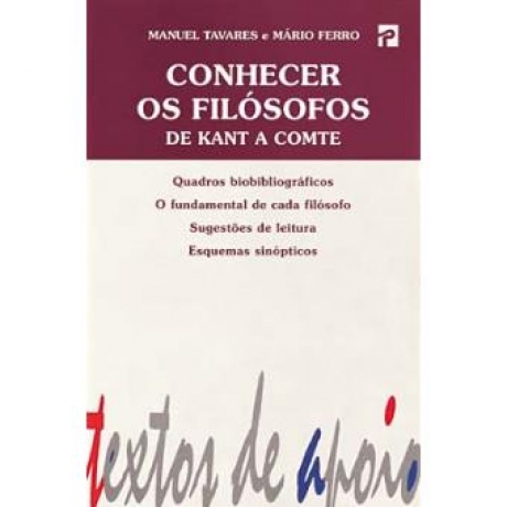 Conhecer Filosofos Kant A Comte
