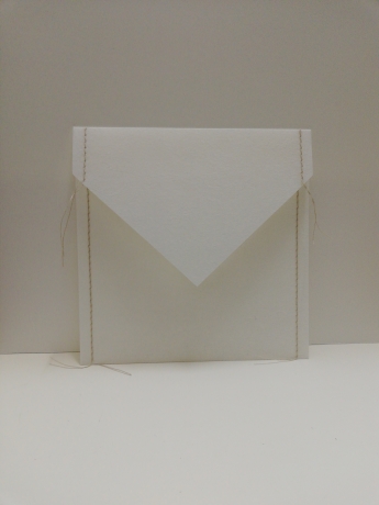 Conj. 3 Envelopes Creme 15Cm X 15Cm Cosido