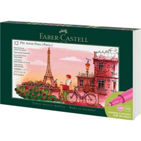 Conj.12 Marc.China Brush Faber-Castell