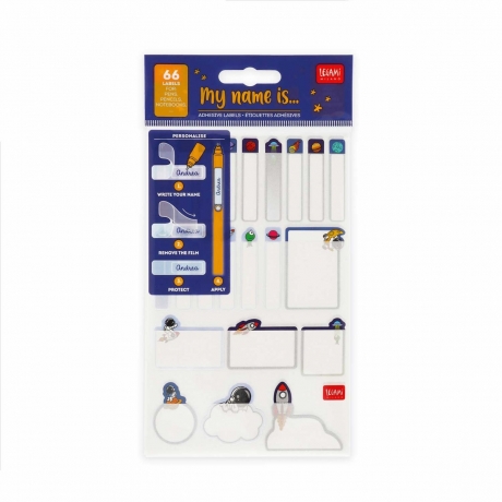 Conjunto 66 Etiquetas Space Legami