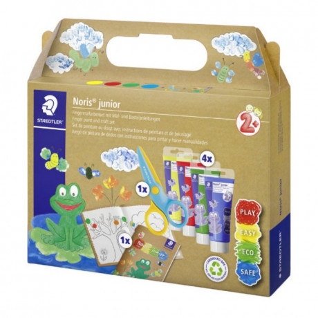 Conjunto C/ Atividades Pintura Dedos Noris