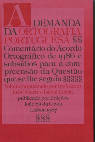 Demanda Da Ortografia Portuguesa