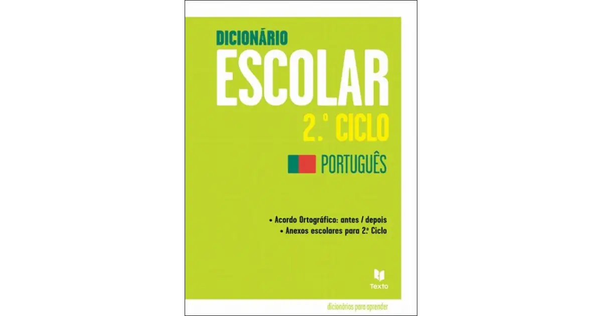 Dicionário Escolar 2º Ciclo