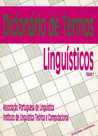 Dic.Termos Linguisticos Vol.I