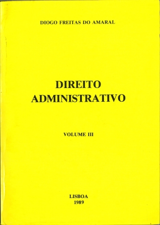 Direito Administrativo Vol. III