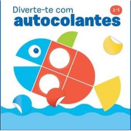 Diverte-Te Com Autocolantes 2-3 Anos