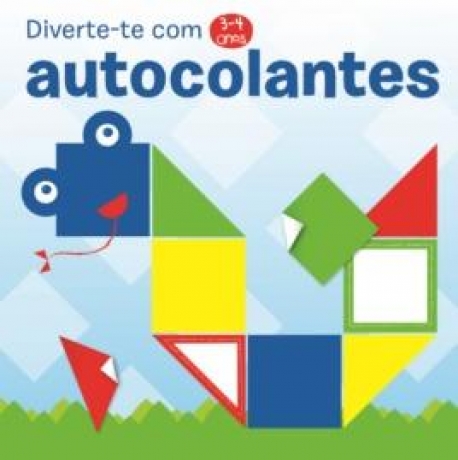 Diverte-Te Com Autocolantes 3-4 Anos