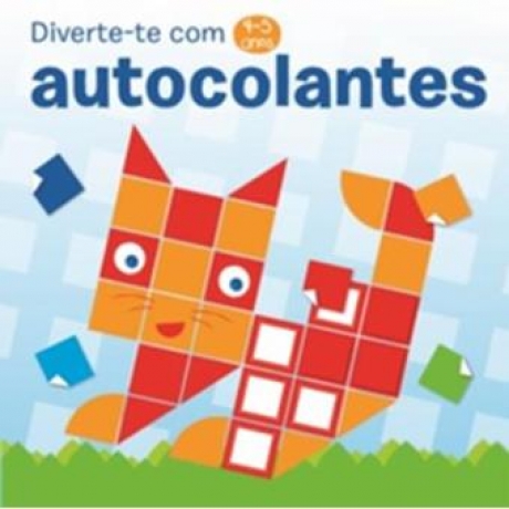Diverte-Te Com Autocolantes 4-5 Anos