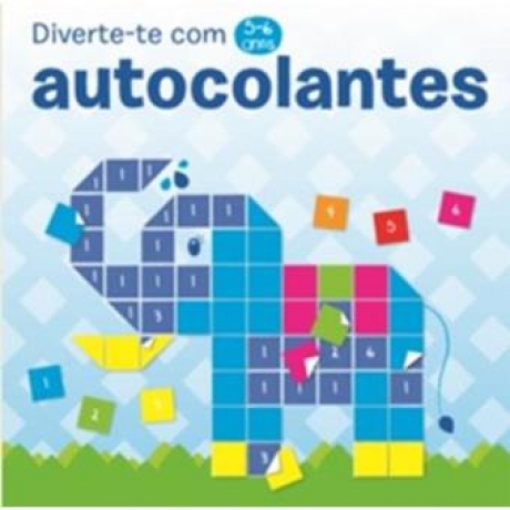 Diverte-Te Com Autocolantes 5-6 Anos