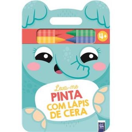 Elefante - Leva-Me Pinta C/Lápis De Cera