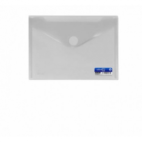 Envelope Plástico A5 Branco C/Velcro