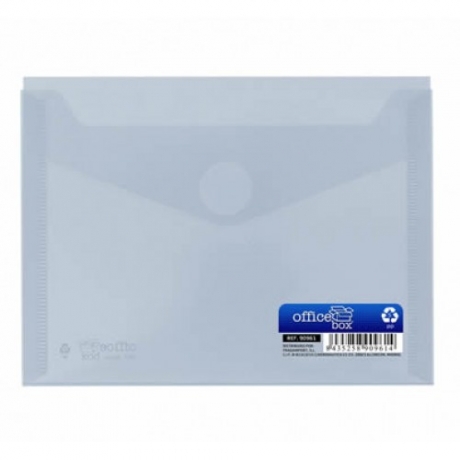 Envelope Plástico A6 Branco C/Velcro