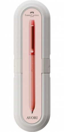 Esferográfica Avori Xb Coral Faber-Castell