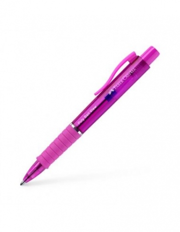 Esferográfica Poly Ball Xb Fucsia Faber-