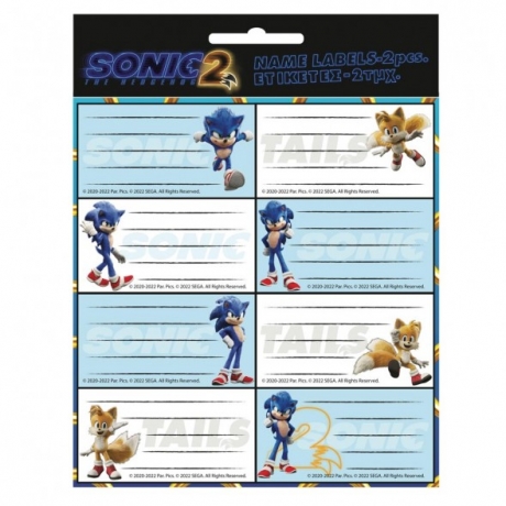 Etiquetas Sonic