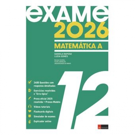 Exame Matemática A 12º Ano 2026
