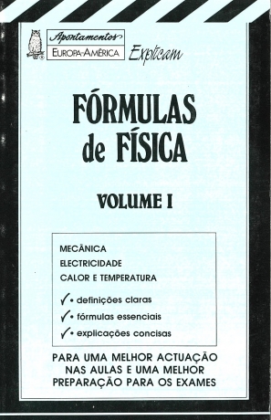 Formulas De Fisica Vol. I