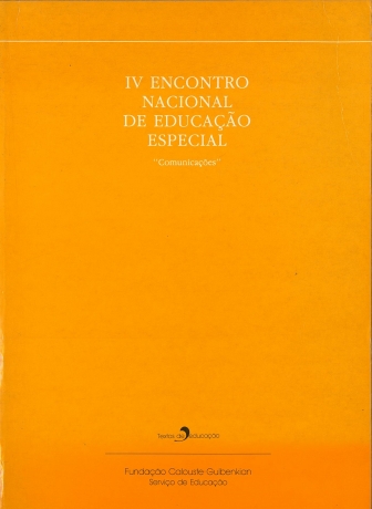 Iv Encontro Nacional De Educação Especial