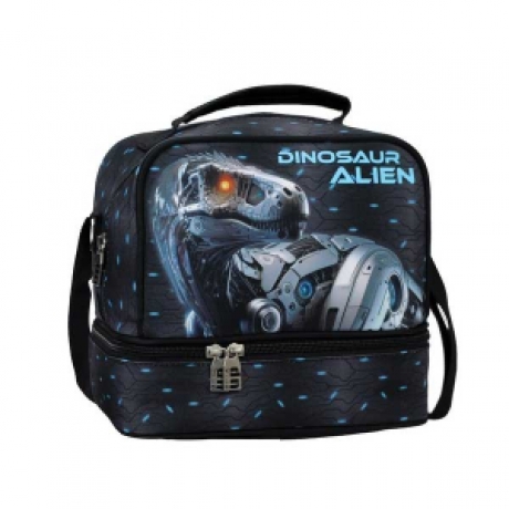 Lancheira Bmu Dinossauro Alien