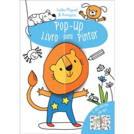 Leão Miguel & Amigos Pop-Up Livro Para
