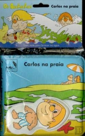 Livro Banho: Carlos Na Praia
