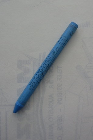 Lápis Cera Azul C.Neocolor I Caran D\'Ache